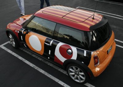 La Wraps Mini Cooper Roof Wrap