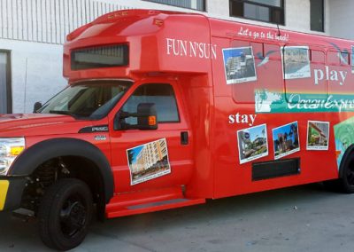 La Wraps Ocean Express Gateway To LA Bus Wrap