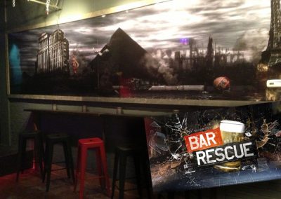 La Wraps Bar Rescue Zombie Apocalypse The End Bar Wall Wrap