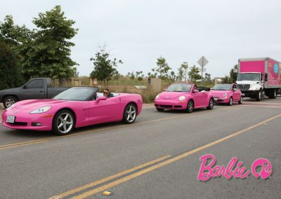 La Wraps Barbie Pink Motorcade Wrap