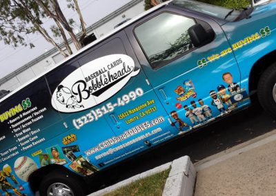 La Wraps Bobblehead Van Wrap