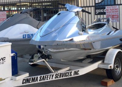 La Wraps Chrome Jet Ski Prop Commercial Wrap 1