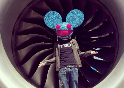 La Wraps Deadmau5 Helmet Wrap Jet Engine
