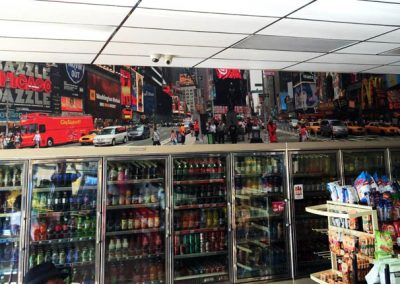 La Wraps Deli Walk In Refrigerator Wall Wrap
