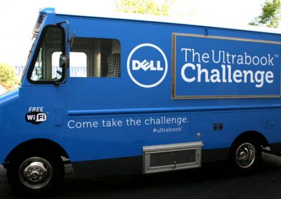 La Wraps Dell Computers Promotional Truck Wrap