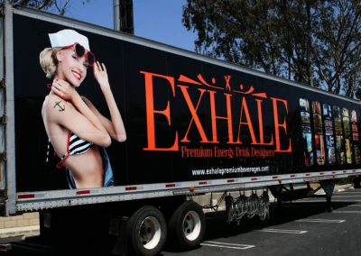 La Wraps Exhale Semi Trailer Wrap2