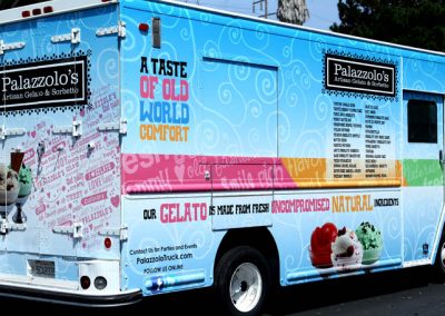 La Wraps Gelato Truck Wrap