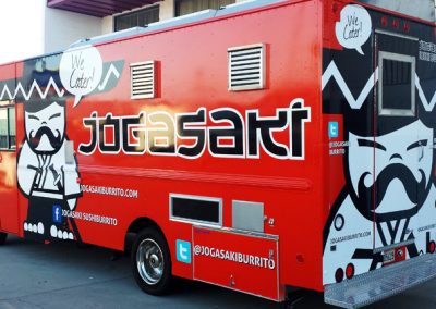 La Wraps Jogasaki Lunch Truck Wrap