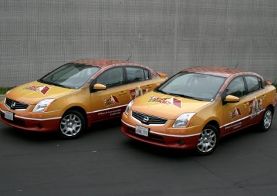 La Wraps Sentra Fleet Wrap