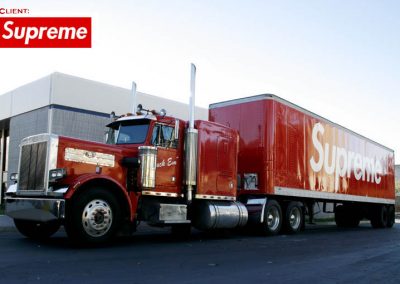 La Wraps Supreme Semi Truck Wrap 1