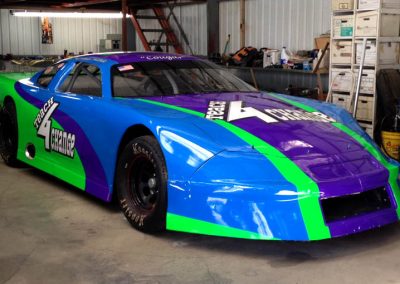 La Wraps Teach 4 Change Garage Nascar Race Car Wrap