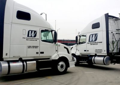 La Wraps Westside Semi Tractor Fleet Wrap