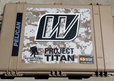 La Wraps Wounded Warrior Project Titan Pelican Case Graphics Wrap