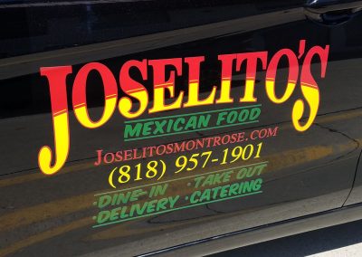 La Wraps Joselitos Die Cut Door Graphics