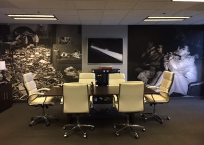 La Wraps Office Conference Room Vintage Photos Wall Wrap