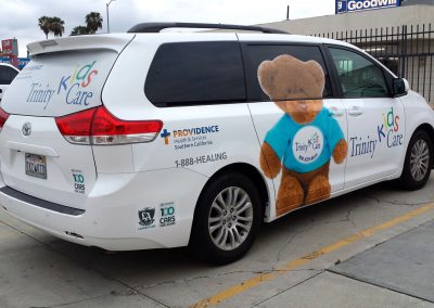 La Wraps Providence Trinity Hopsice Care Charity Wrap