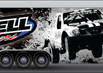 La Wraps Lovell Race Trailer Proof