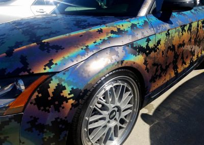 La Wraps Audi Tt 3m Printed Psychedelic Wrap