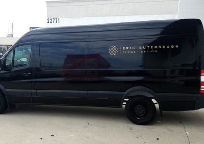 La Wraps Buterbaugh Florist Sprinter Wrap