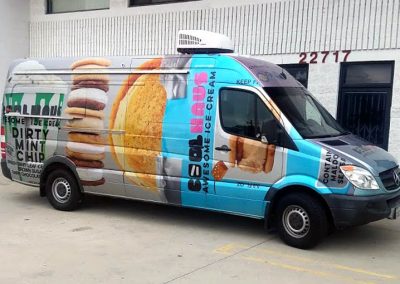 La Wraps Coolhaus Metallic Sprinter Van Wrap